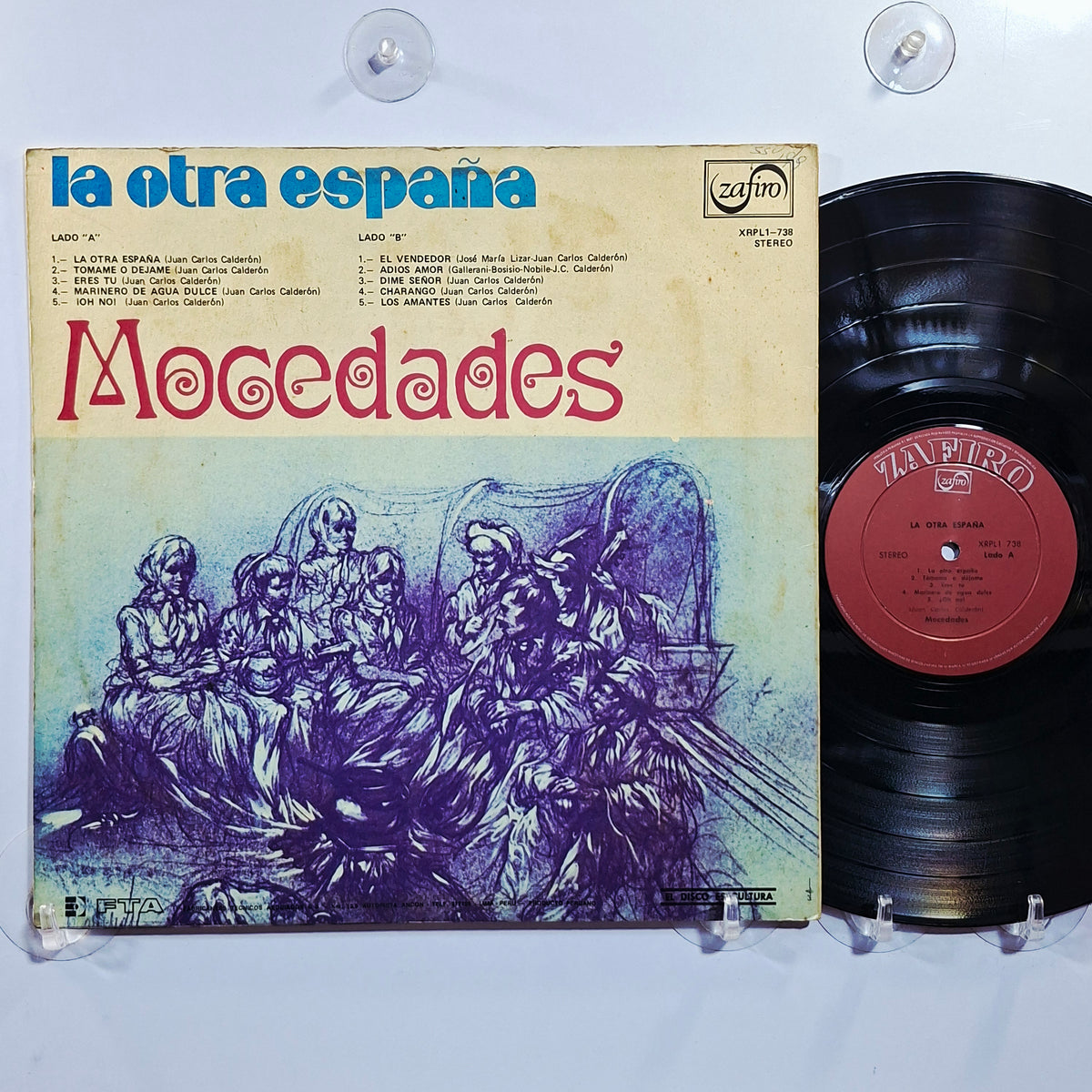 lp Mocedades La Otra España made peru 1975 latin pop