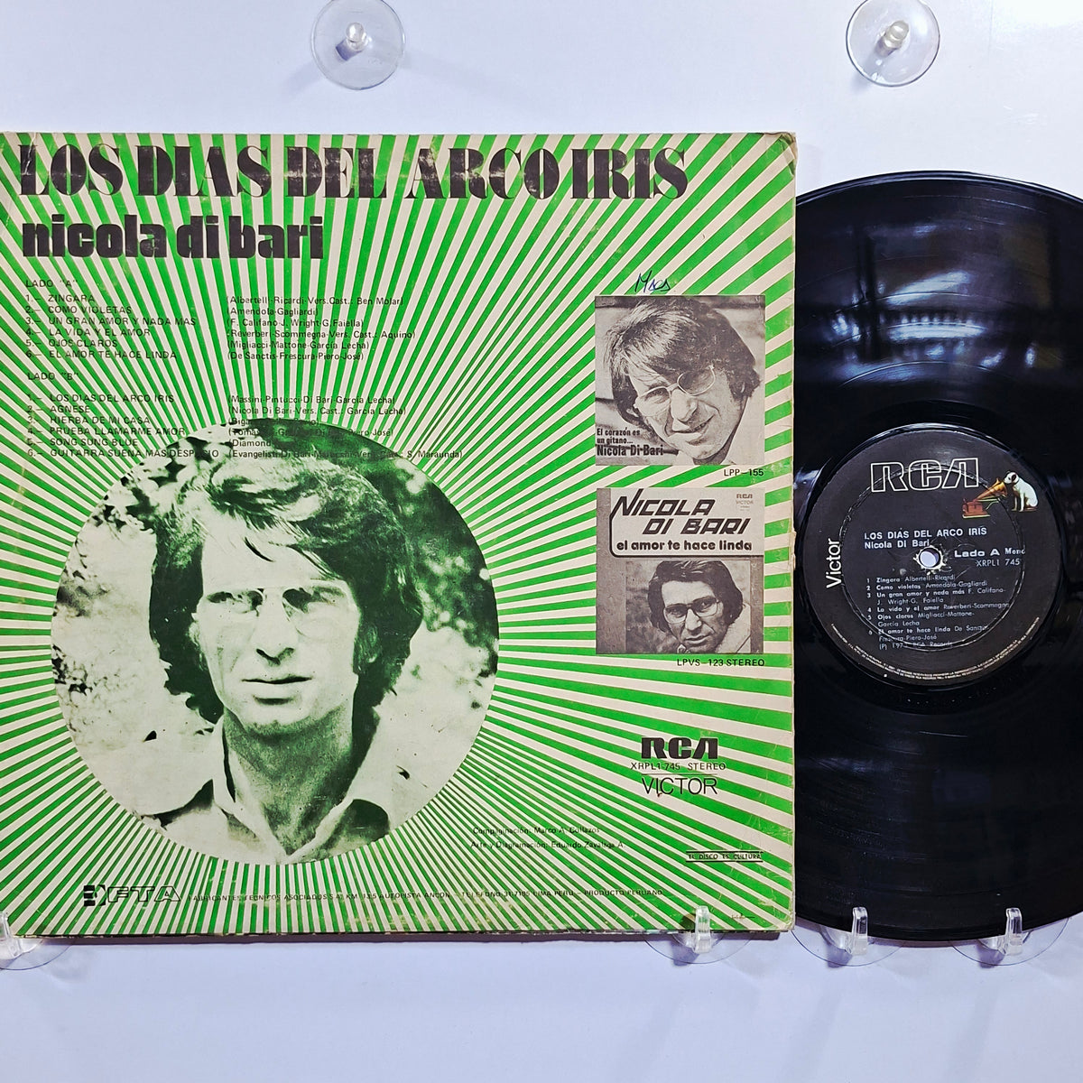 lp Nicola Di Bari Los Dias Del Arco Iris made peru 1973 balada latin