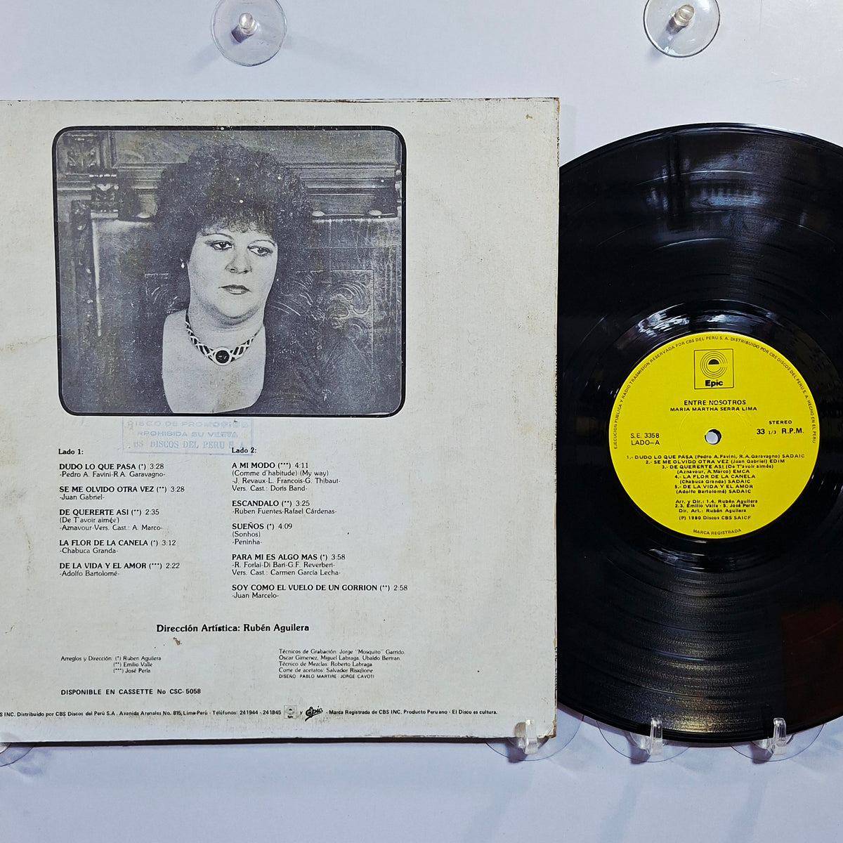 lp Maria Martha Serra Lima Entre Nosotros made peru 1980 latin balada