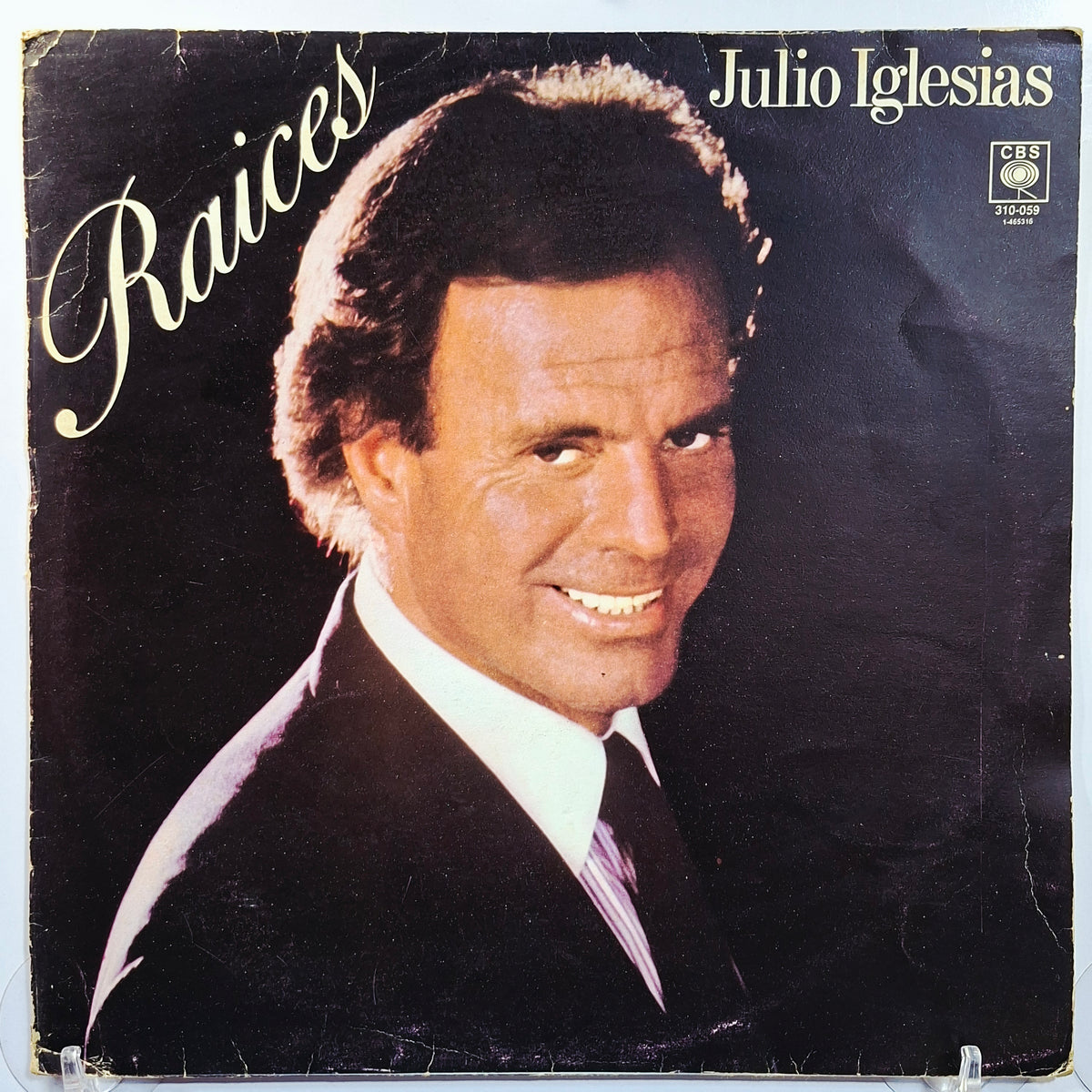lp Julio Iglesias Raices made argentina 1989 latin pop
