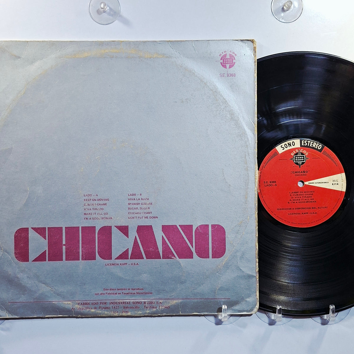 lp Chicano Chicano revolucion made peru 1971 jazz rock