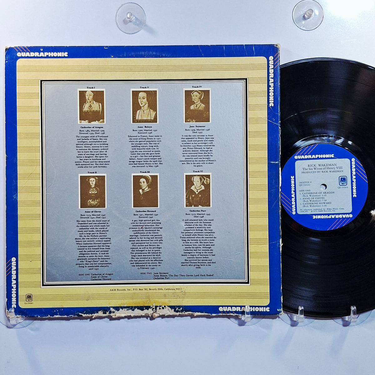 lp Rick Wakeman The Six Wives Of Henry VIII made usa 1973 gatefold progresivo Rock