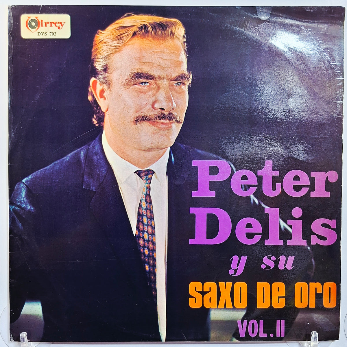 lp Peter Delis y su Saxo de Oro Vol 2 made peru 1976 instrumental