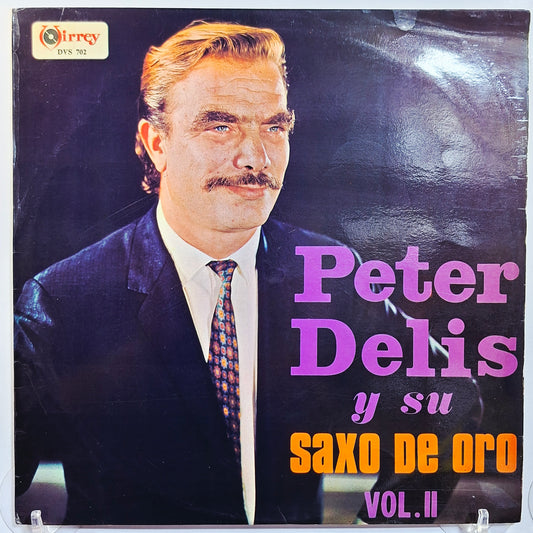 lp Peter Delis y su Saxo de Oro Vol 2 made peru 1976 instrumental