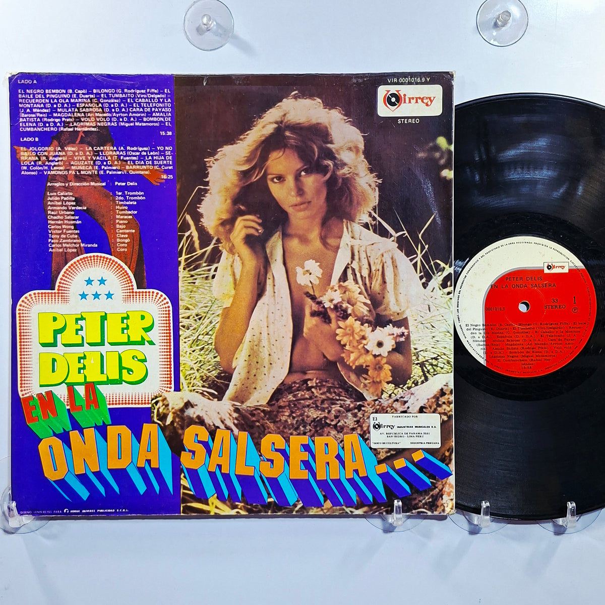 lp Peter Delis En la Onda Salsera made peru 1977 salsa