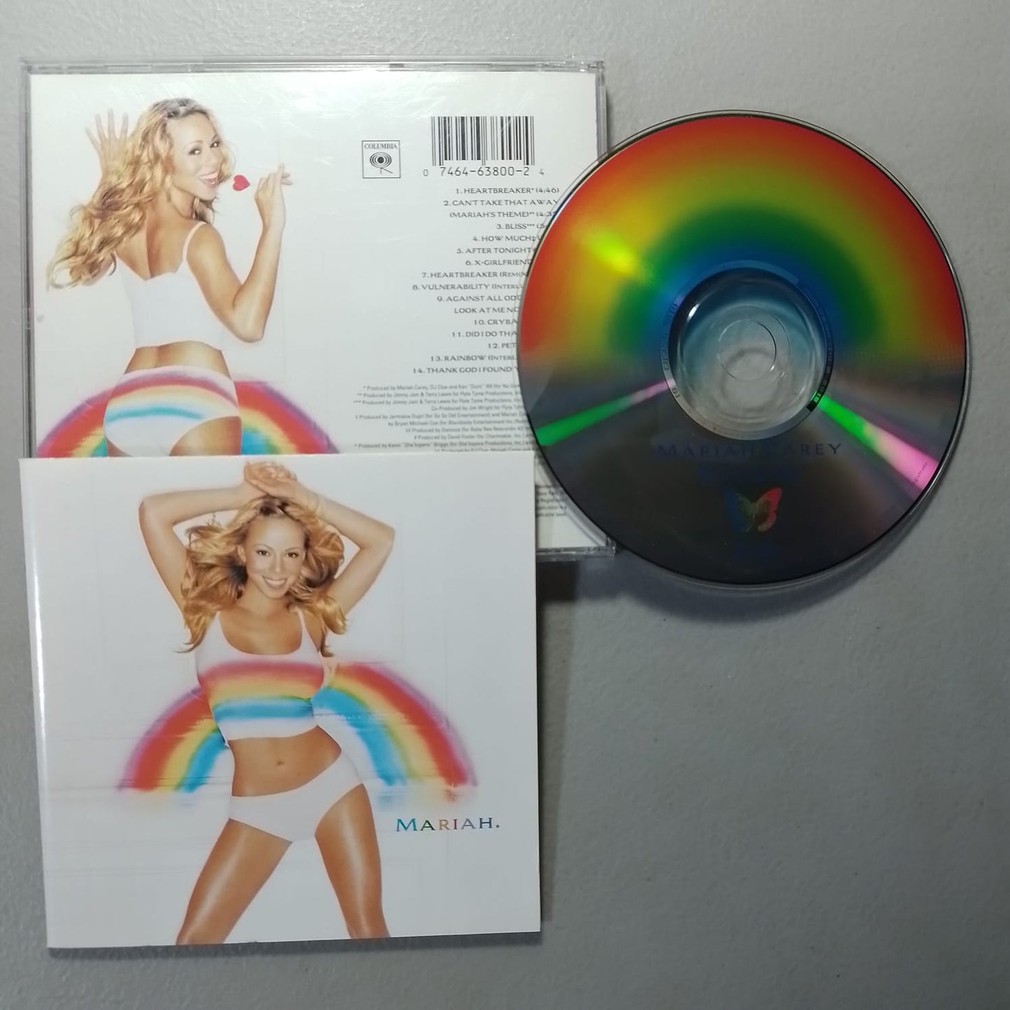 cd Mariah Carey Rainbow made usa 1999 Hip Hop