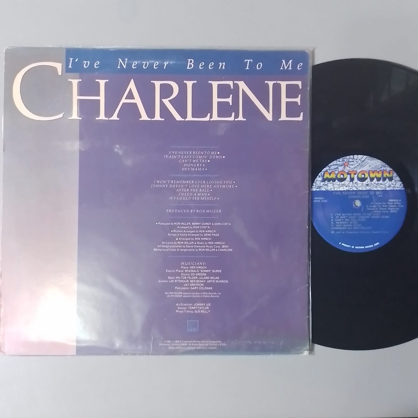 lp charlene ive never been to me made usa 1982