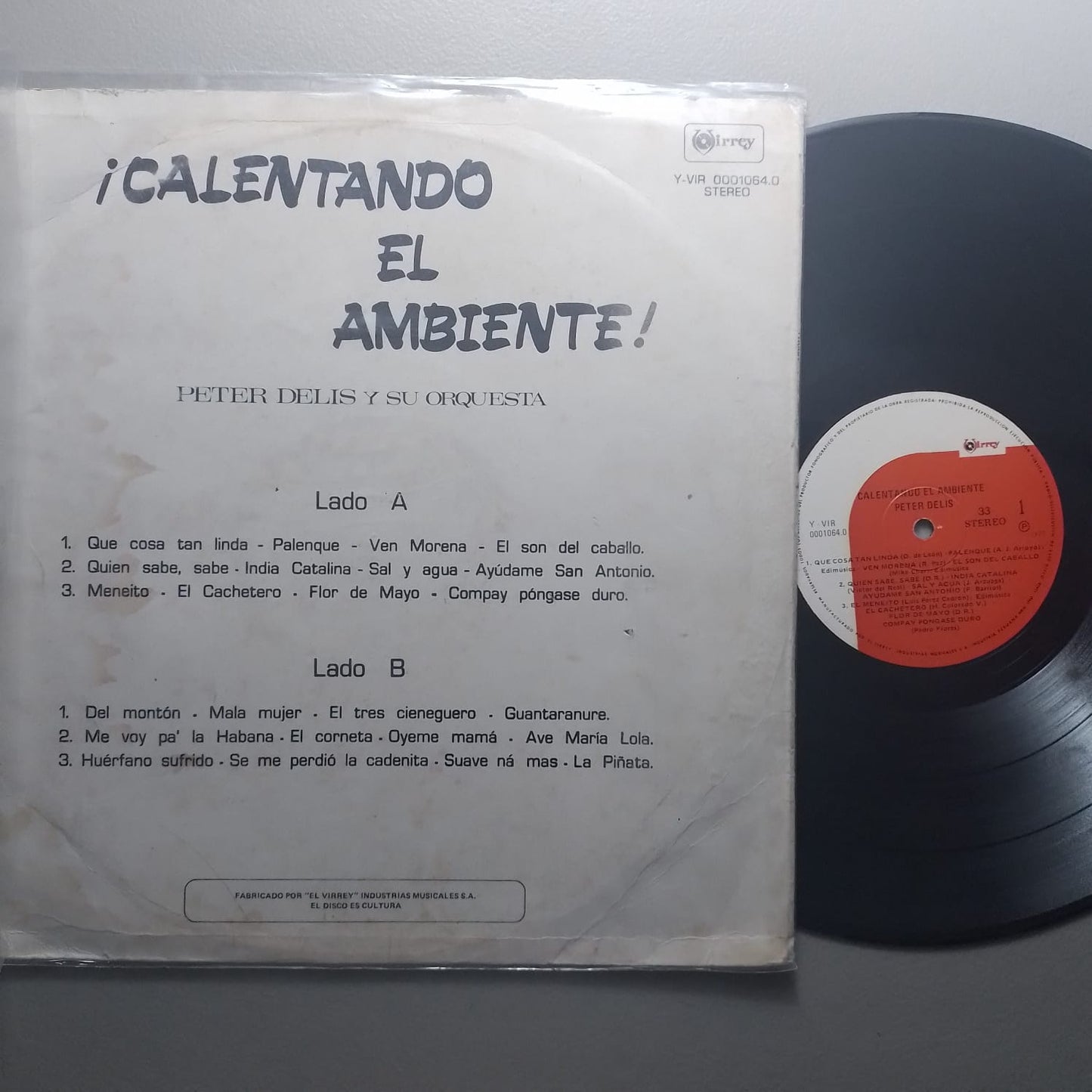 lp peter delis calentando el ambiente made peru 1979 latin