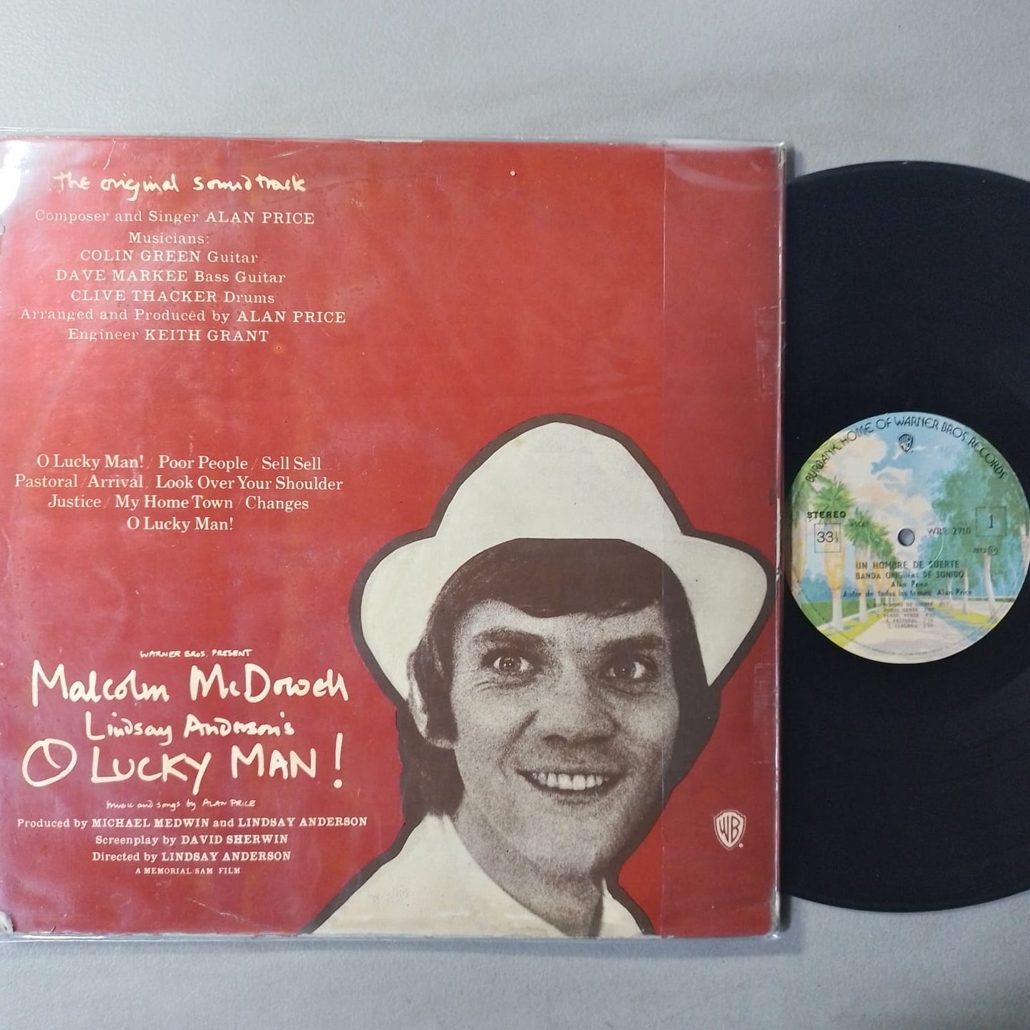 lp Alan Price Un Hombre De Suerte made peru 1973 pop