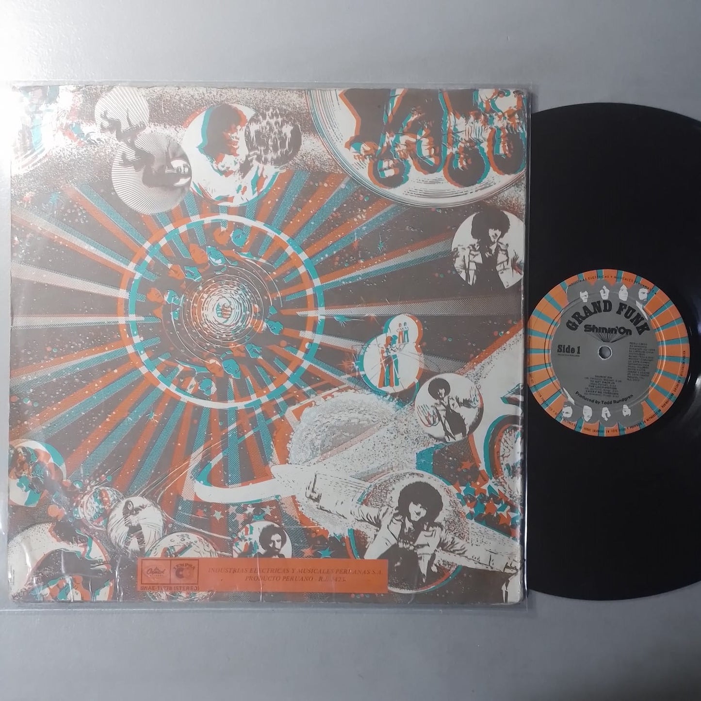 lp Grand Funk Railroad Shinin' On made peru 1974 rock