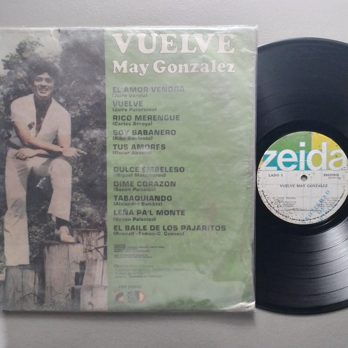 lp may gonzales vuelve made colombia 1982 latin