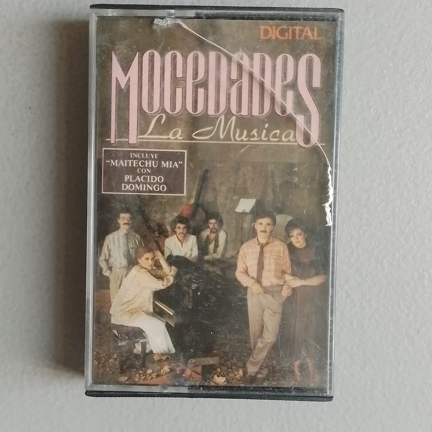 cassette Mocedades La Música made españa 1985