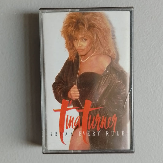 cassette Tina Turner Break Every Rule made españa 1986 pop rock disco