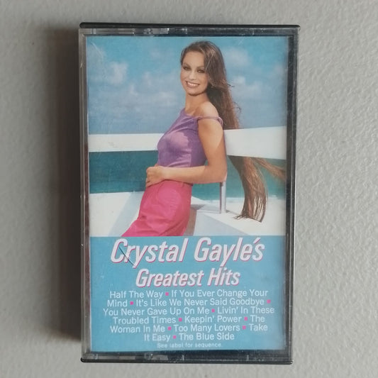 cassette Crystal Gayle Crystal Gayle's Greatest Hits made usa 1983 Rock, Folk