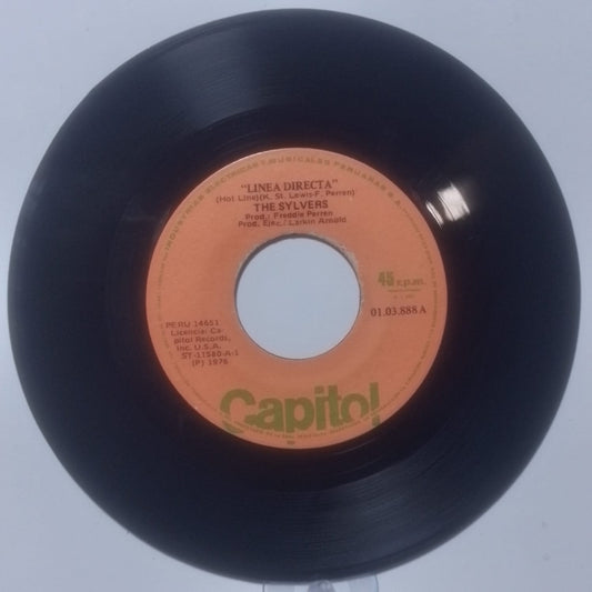 single 7" The Sylvers Hot Line / That's What Love Is Made Of made peru 1976 soul